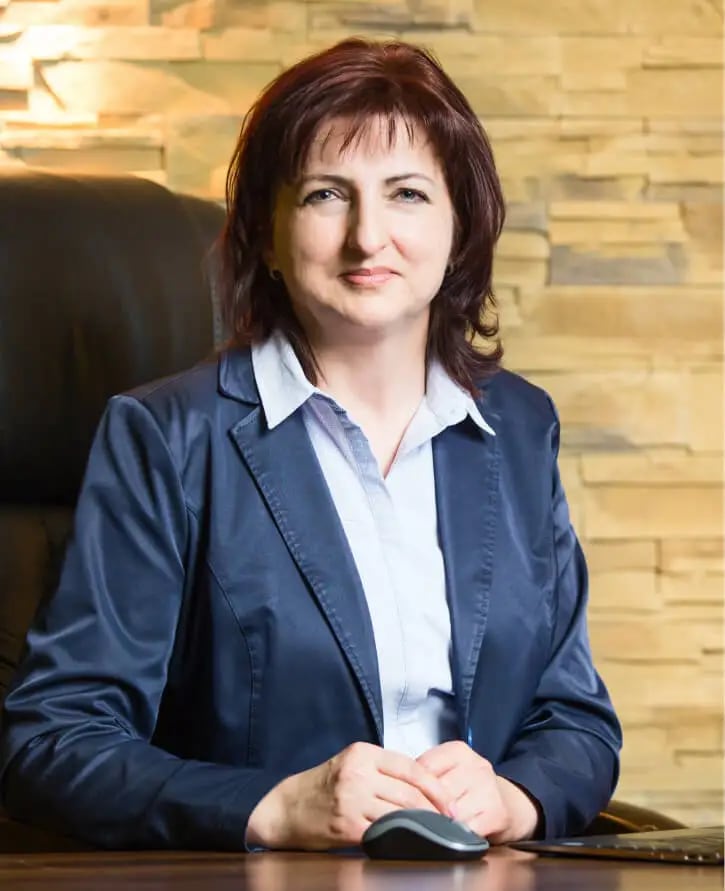 Věra Labajová, finanční a hypoteční specialistka, v kanceláři